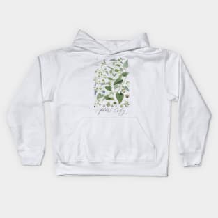 Plant Lady Botanical T Shirt Gardening Gift Kids Hoodie